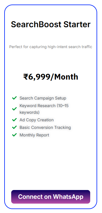 Gogle ads - Search Bosster